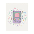 Retro Game Console Matte Poster