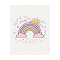 Rainbow Sunshine Watercolor Poster